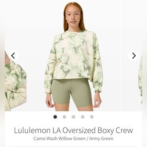 Lululemon LA oversized boxy crew